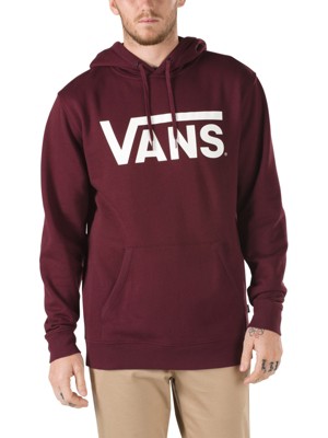 Vans burgundy outlet hoodie